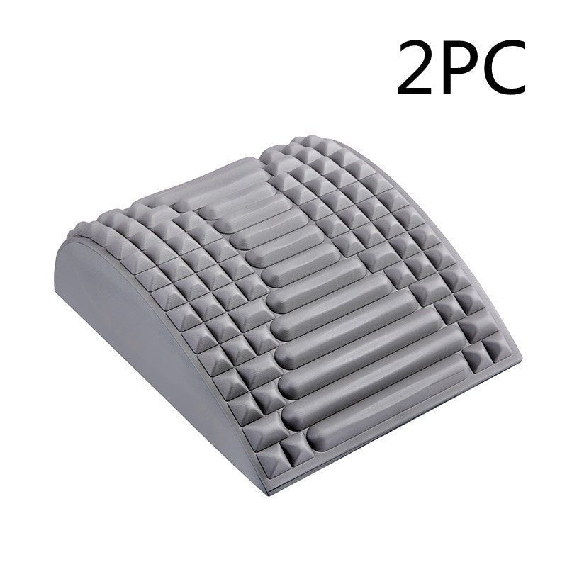 Premium Back Stretcher & Neck Lumbar Support Pillow – Ergonomic Massager for Back, Waist & Sciatica Pain Relief | Spine Alignment, Posture Correction & Deep Relaxation - RELUX.STORE