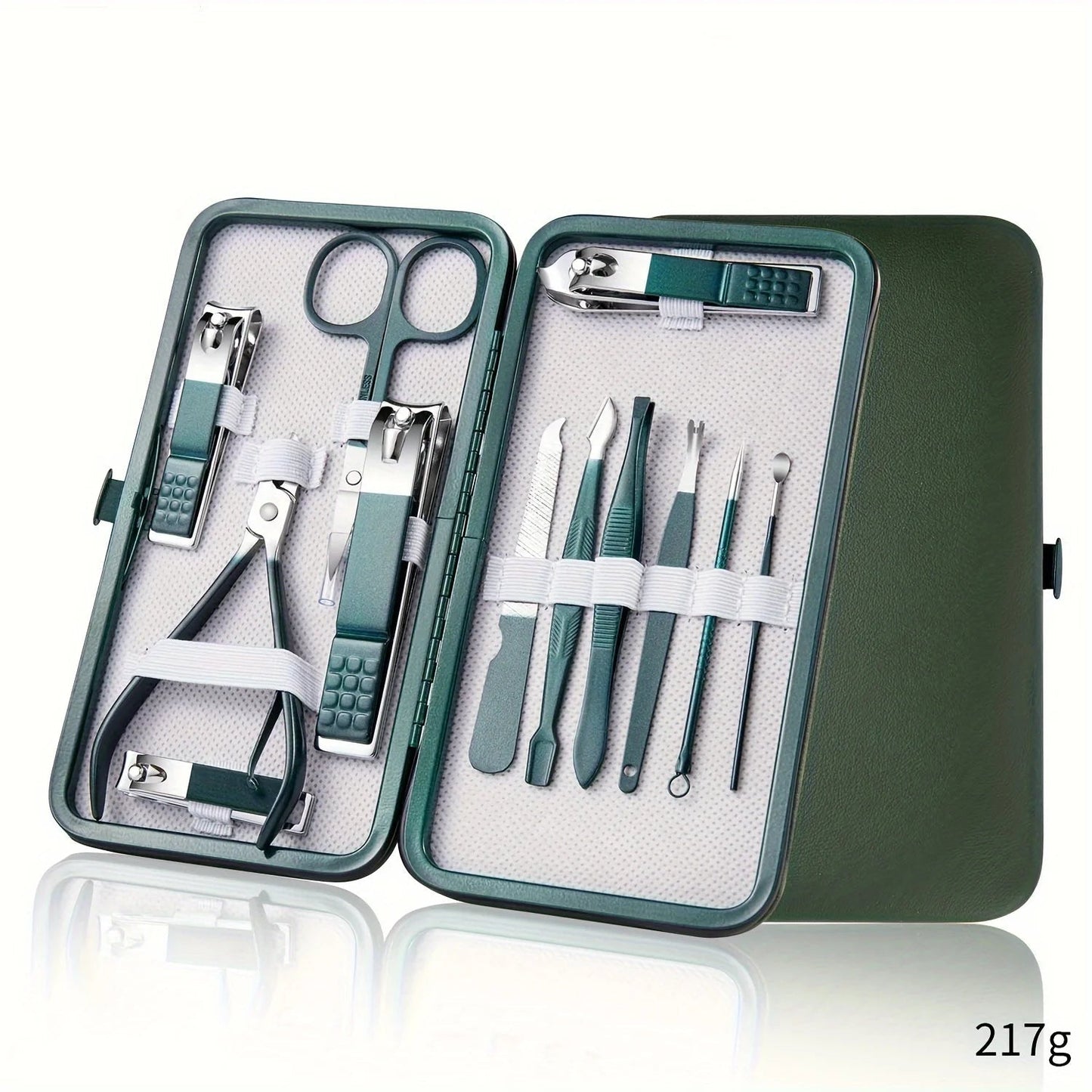 "Professional 7/10/12/18 - Piece Nail Care Kit – Stainless Steel Manicure & Pedicure Set with Travel Case for Home & Travel" ✅ - RELUX.STORE