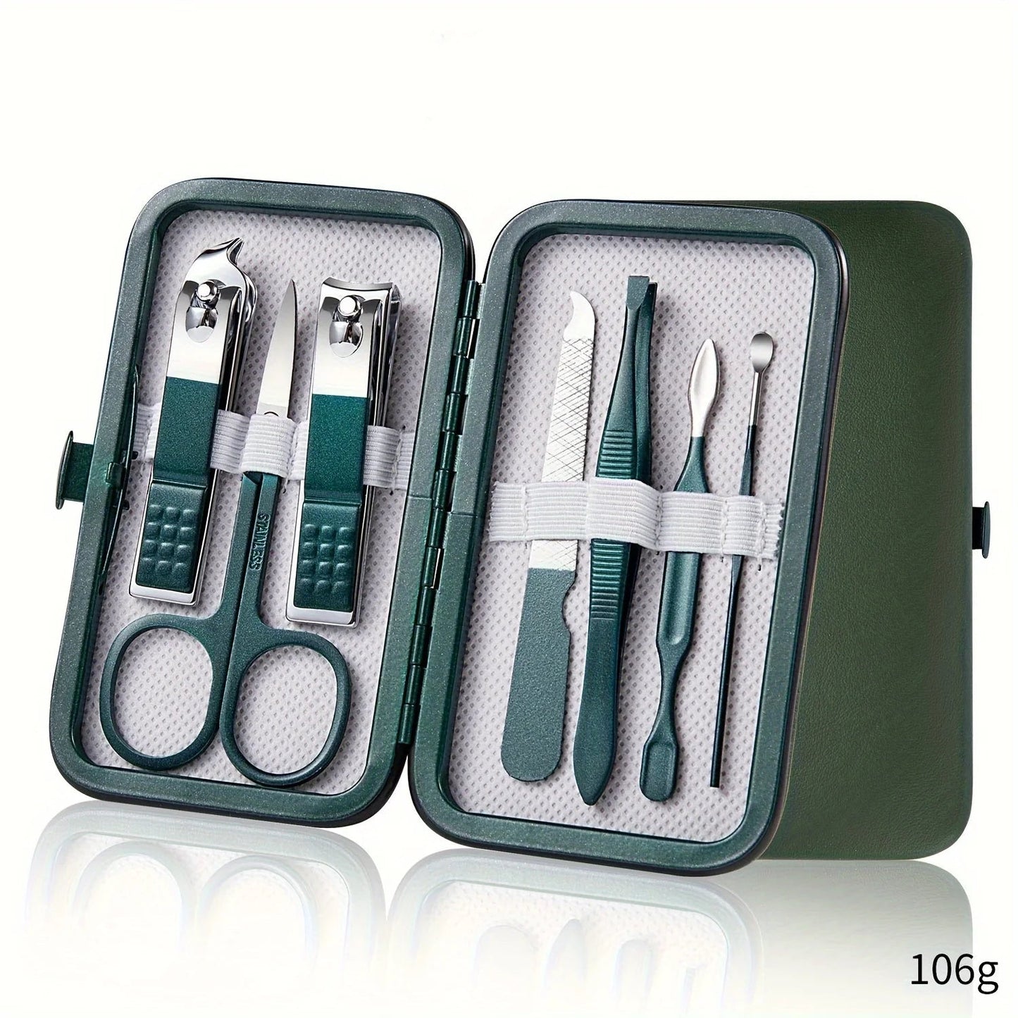 "Professional 7/10/12/18 - Piece Nail Care Kit – Stainless Steel Manicure & Pedicure Set with Travel Case for Home & Travel" ✅ - RELUX.STORE
