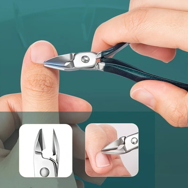 "Professional 7/10/12/18 - Piece Nail Care Kit – Stainless Steel Manicure & Pedicure Set with Travel Case for Home & Travel" ✅ - RELUX.STORE