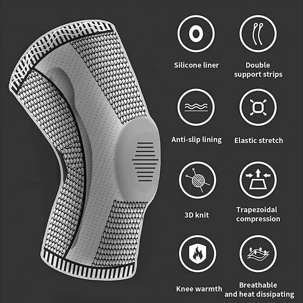 "Professional Sport Knee Brace – Arthritis & Joint Support, Meniscus Tear Relief for Running, CrossFit & Outdoor Activities by Relux.Store" - RELUX.STORE