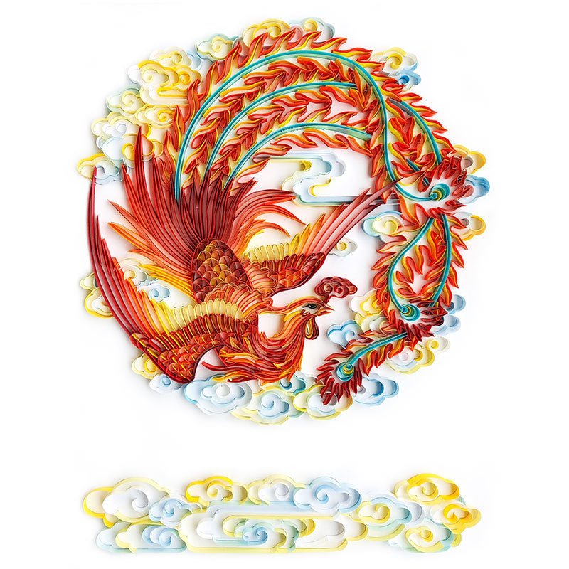 Quilted Paper Illustration Material Package Set Lobby Decoration Painting Slot - RELUX.STORE