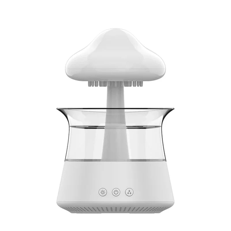 Relax Cloud Rain Ultrasonic Aroma Diffuser – Humidifier with Colorful LED Mood Lamp, Essential Oil Compatible, Quiet Aromatherapy for Home & Office - RELUX.STORE