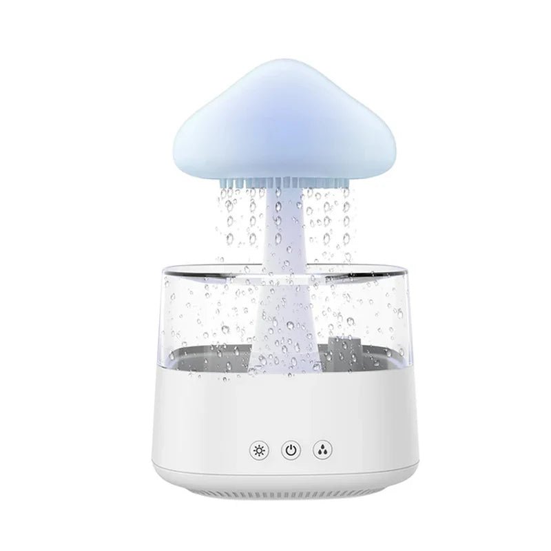 Relax Cloud Rain Ultrasonic Aroma Diffuser – Humidifier with Colorful LED Mood Lamp, Essential Oil Compatible, Quiet Aromatherapy for Home & Office - RELUX.STORE