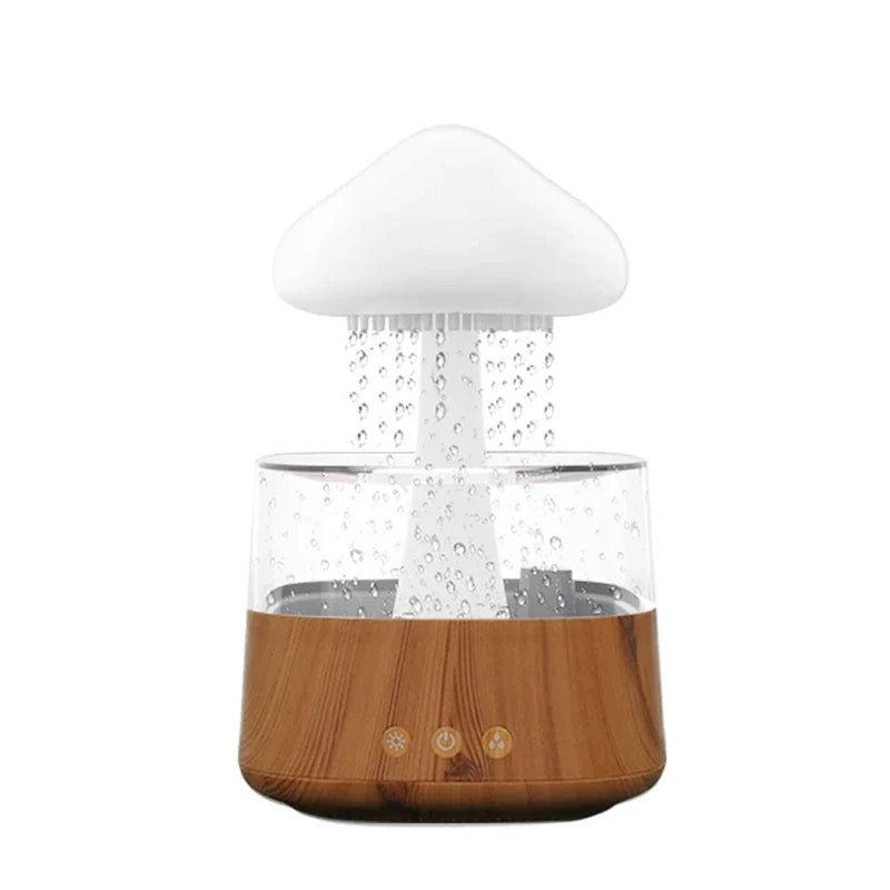 Relax Cloud Rain Ultrasonic Aroma Diffuser – Humidifier with Colorful LED Mood Lamp, Essential Oil Compatible, Quiet Aromatherapy for Home & Office - RELUX.STORE