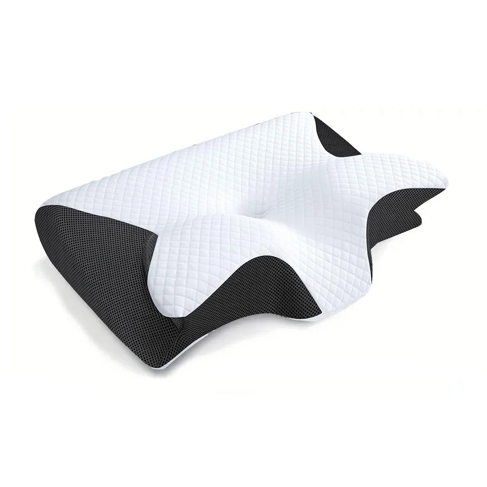 Relux Orthopedic Pillow for Side Sleepers – Memory Foam Cervical Support for Neck Pain Relief - RELUX.STORE