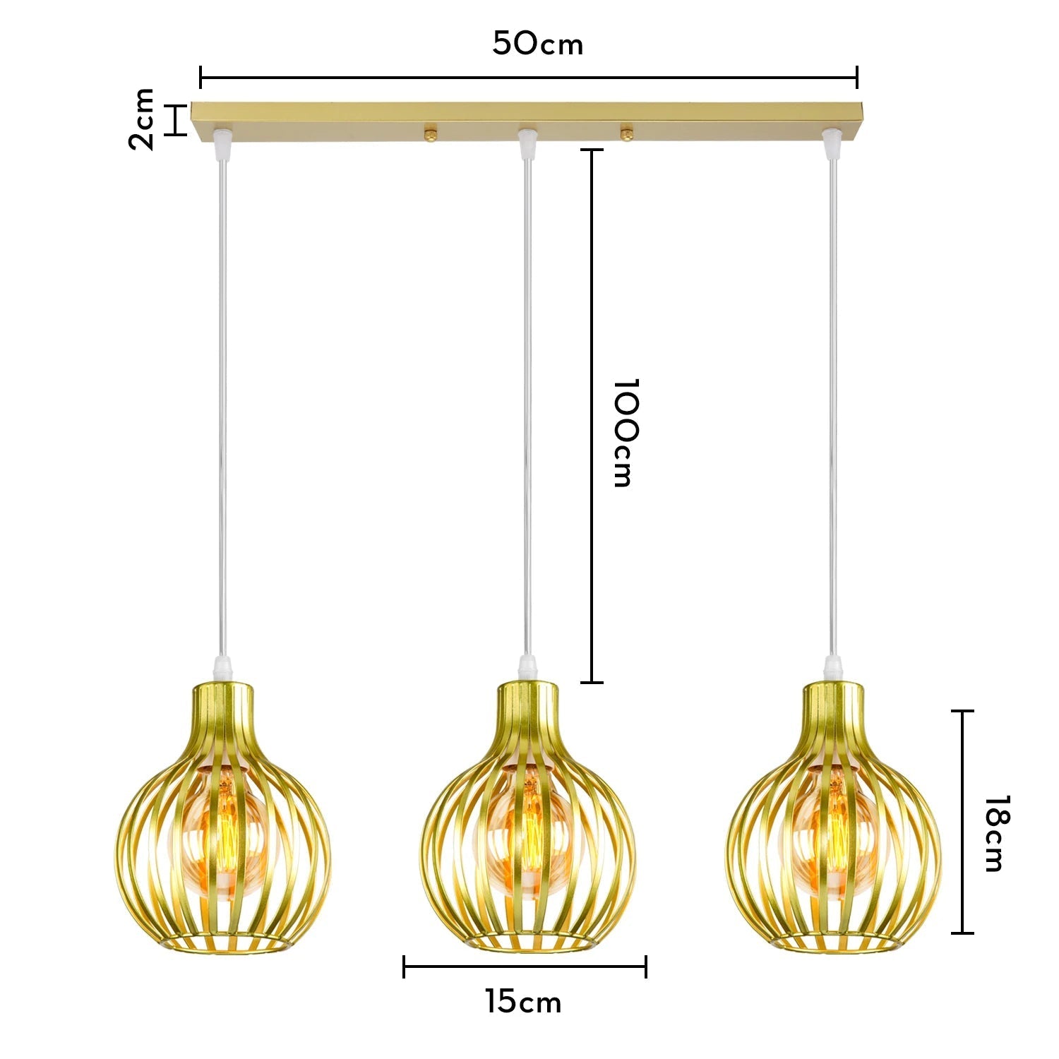 “Retro Industrial Pendant Lamp – Geometric Modern Iron Lampshade for Restaurant, Corridor & Creative Hanging Lighting” - RELUX.STORE