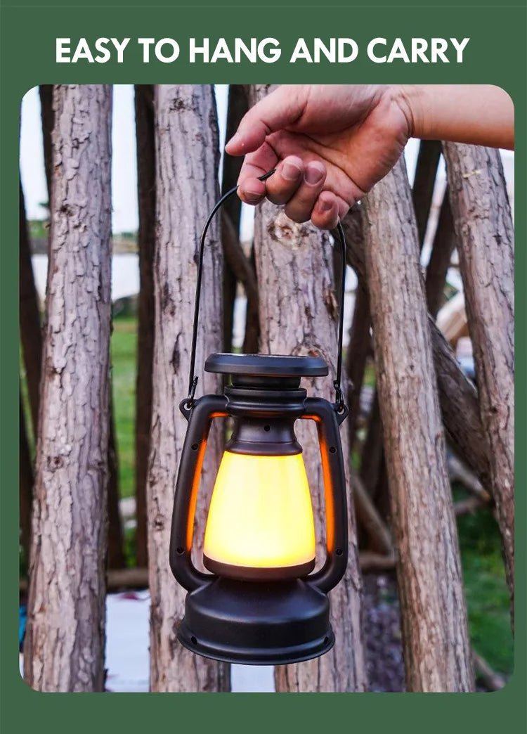 "Retro LED Horse Lantern – Rechargeable Decorative Atmosphere Light for Home, Desk, Bar, Camping & Outdoor Decor | Vintage Table Lamp with Warm Ambient Glow" - RELUX.STORE