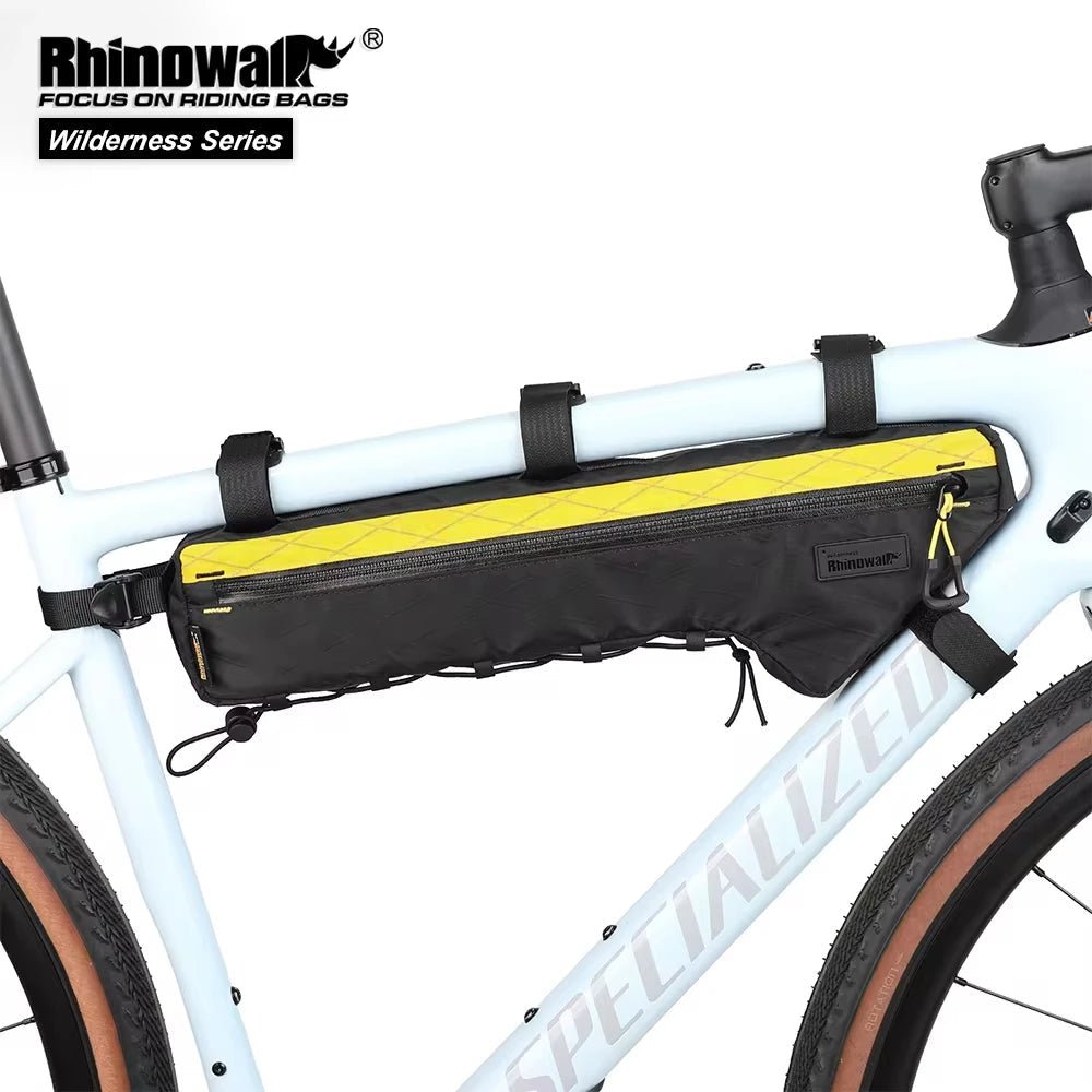 Rhinowalk Bike Frame Bag – Water - Resistant Triangular Crossbeam Bag for MTB, Road & Gravel Bikes | Fits Frames Over 17 Inches - RELUX.STORE