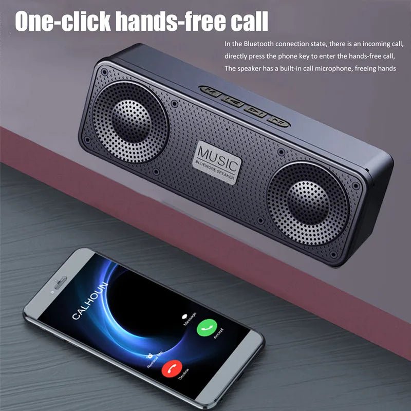 S18 Wireless Creative Bluetooth Smart Speaker Mobile Phone Audio Computer Subwoofer Outdoor Convenient Radio - RELUX.STORE
