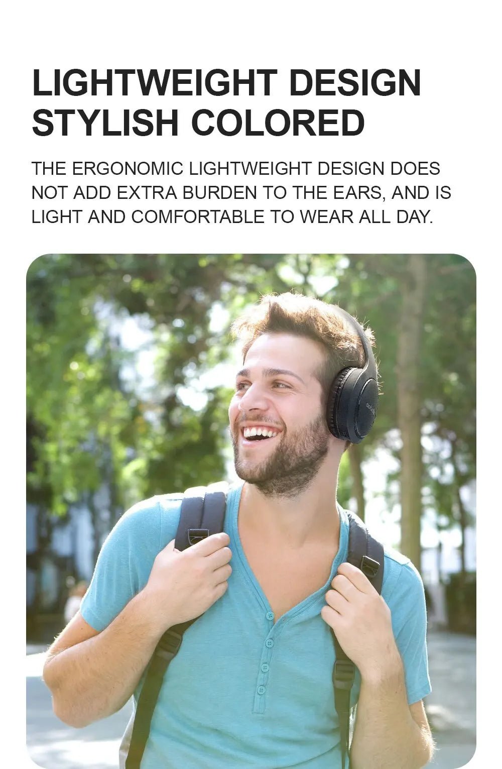 "Siindoo JH919 Wireless Bluetooth Headphones – Foldable Stereo Earphones with Super Bass, Noise Reduction & Mic for Laptop, PC & TV" - RELUX.STORE
