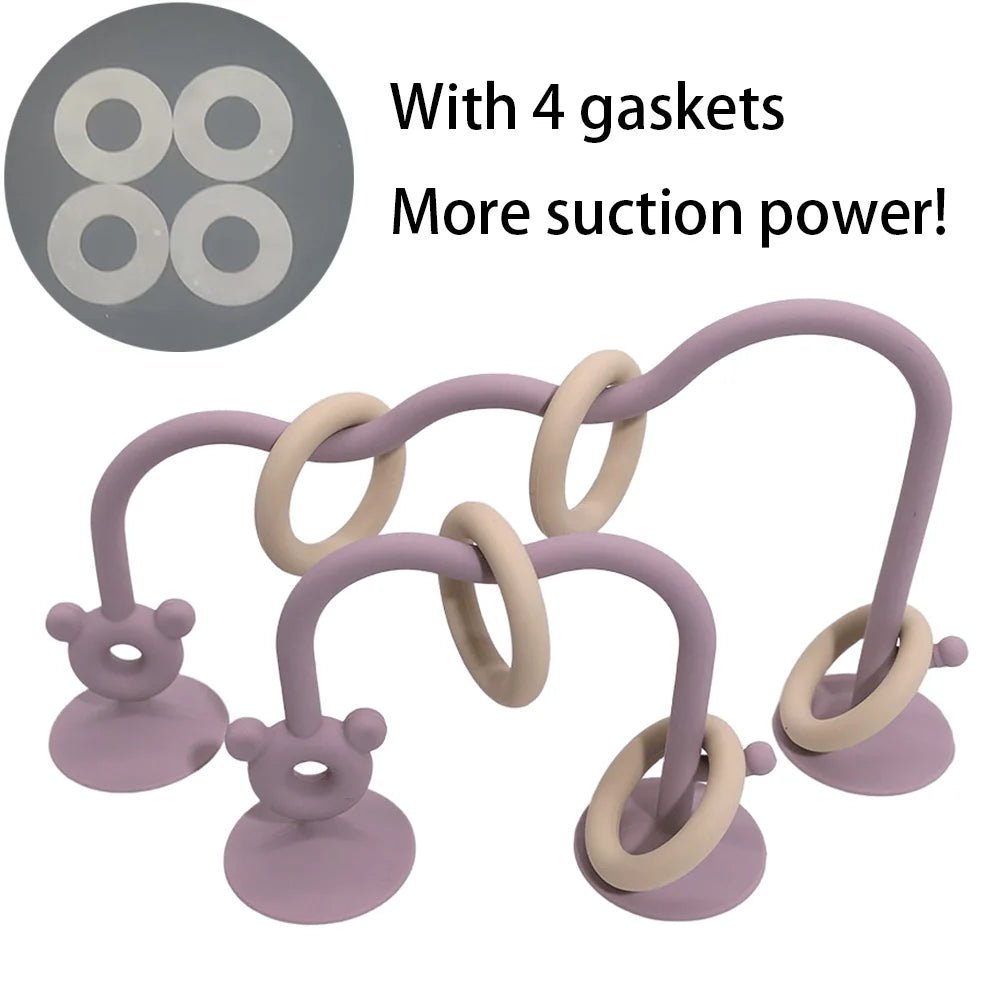 “Silicone Bead Wrapped Baby Puzzle Toy – Early Education Tabletop Toy for Toddlers, Fun Learning Game for Children” - RELUX.STORE