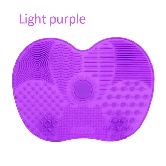 Silicone Brush Cleaner Cosmetic Make Up Washing Brush Gel Cleaning Mat Foundation Makeup Brush Cleaner Pad Scrubbe Board - RELUX.STORE