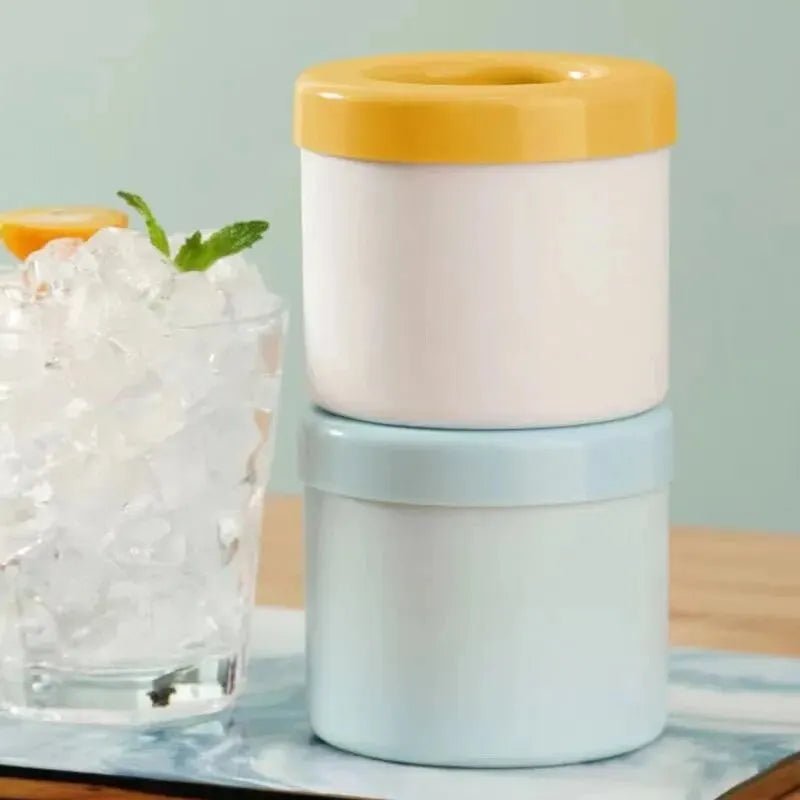 Silicone Ice Cube Mold Round Ice Bucket Summer Homemade DIY Refrigerator Freeze Ice Maker Creative Ice Cube Mold Barware Tools - RELUX.STORE