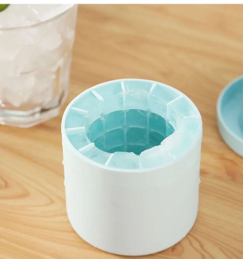 Silicone Ice Cube Mold Round Ice Bucket Summer Homemade DIY Refrigerator Freeze Ice Maker Creative Ice Cube Mold Barware Tools - RELUX.STORE