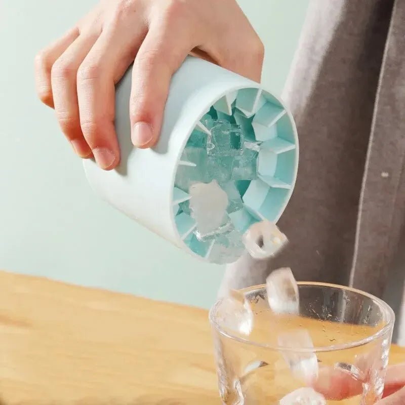 Silicone Ice Cube Mold Round Ice Bucket Summer Homemade DIY Refrigerator Freeze Ice Maker Creative Ice Cube Mold Barware Tools - RELUX.STORE