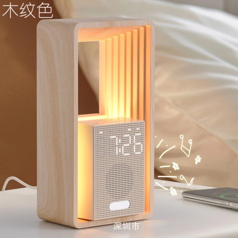 💡 "Simulated Sunrise Wake - Up Alarm Clock – White Noise Sleep Sound System with Night Light & Bedside Lamp for Bedroom" - RELUX.STORE