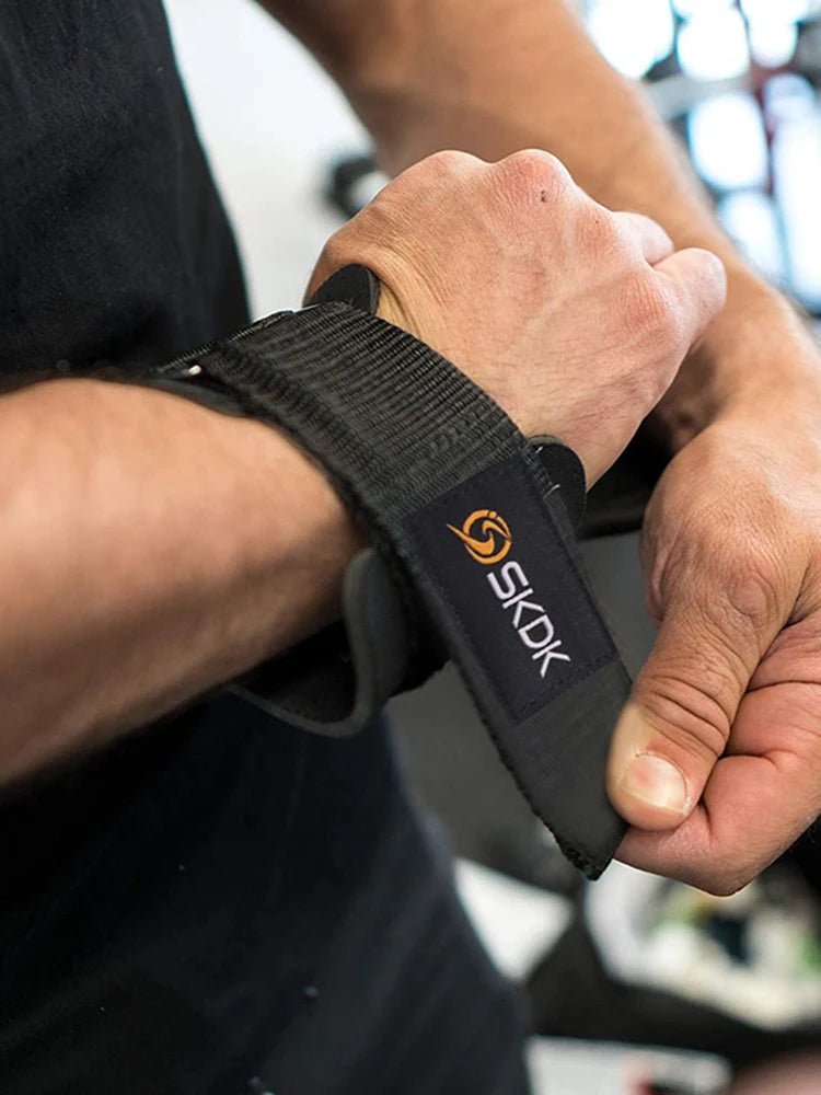 "SKDK Weight Lifting Grip Pads – Crossfit & Bodybuilding Palm Protectors, Squat Gloves for Gym & Fitness Training | PVC Hand Protection by Relux.Store" - RELUX.STORE