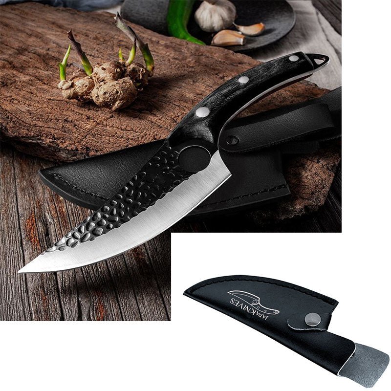 "Slaughter & Butcher Small Scimitar Knife – Meat Cutting, Boning, Skinning, and Pig Processing Tool" - RELUX.STORE