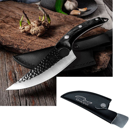 "Slaughter & Butcher Small Scimitar Knife – Meat Cutting, Boning, Skinning, and Pig Processing Tool" - RELUX.STORE