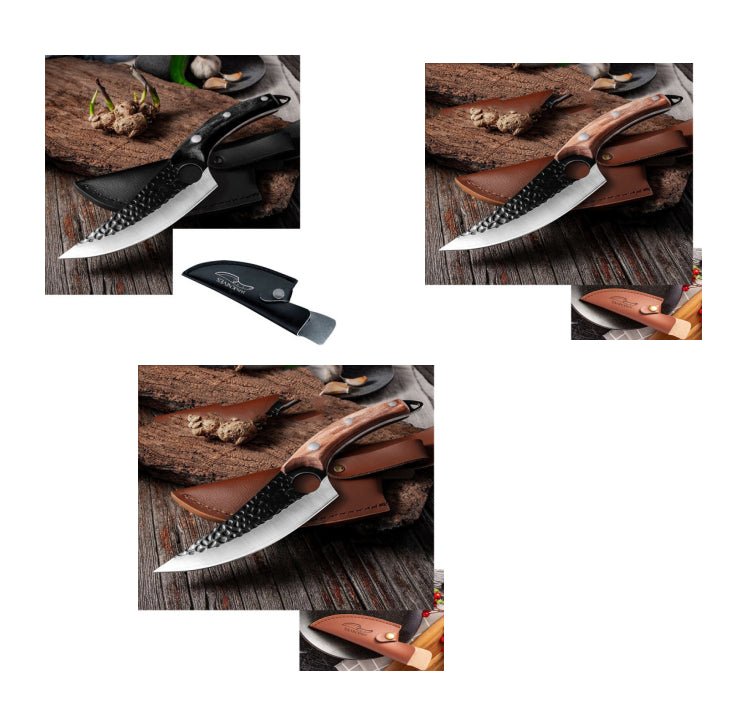 "Slaughter & Butcher Small Scimitar Knife – Meat Cutting, Boning, Skinning, and Pig Processing Tool" - RELUX.STORE