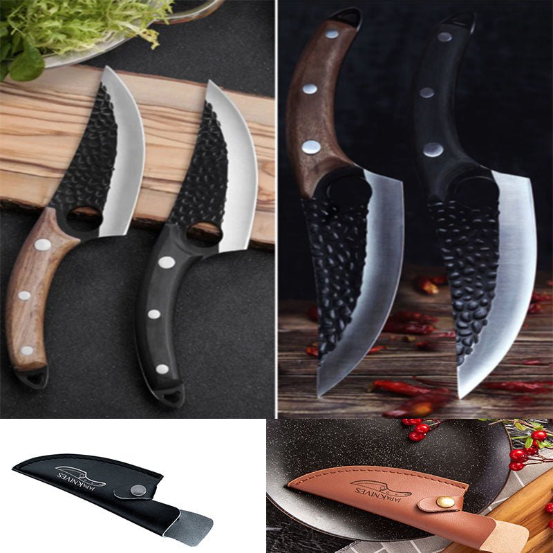 "Slaughter & Butcher Small Scimitar Knife – Meat Cutting, Boning, Skinning, and Pig Processing Tool" - RELUX.STORE