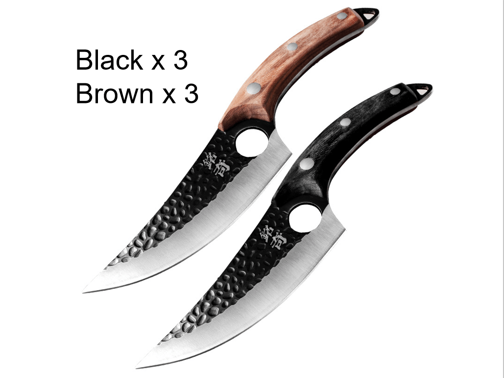 "Slaughter & Butcher Small Scimitar Knife – Meat Cutting, Boning, Skinning, and Pig Processing Tool" - RELUX.STORE