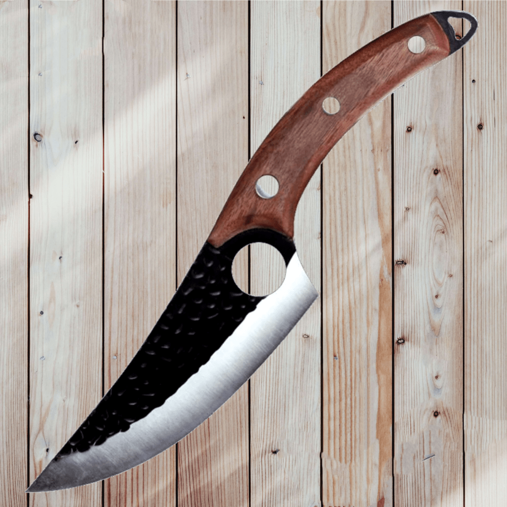 "Slaughter & Butcher Small Scimitar Knife – Meat Cutting, Boning, Skinning, and Pig Processing Tool" - RELUX.STORE