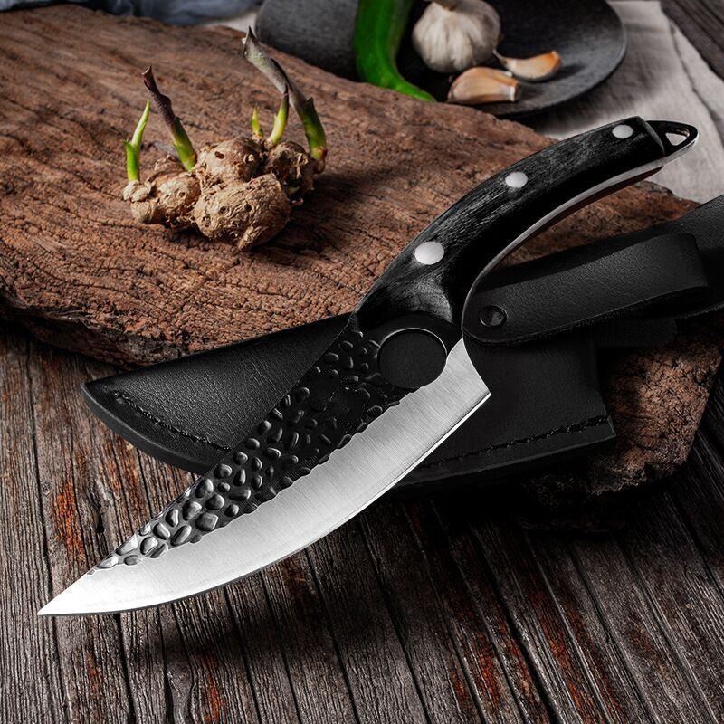 "Slaughter & Butcher Small Scimitar Knife – Meat Cutting, Boning, Skinning, and Pig Processing Tool" - RELUX.STORE