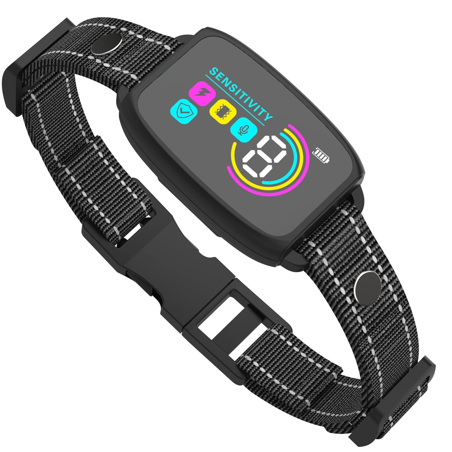“Smart Anti - Barking Dog Collar – Rechargeable Waterproof Bark Stopper with HD Digital Display for Dogs” - RELUX.STORE