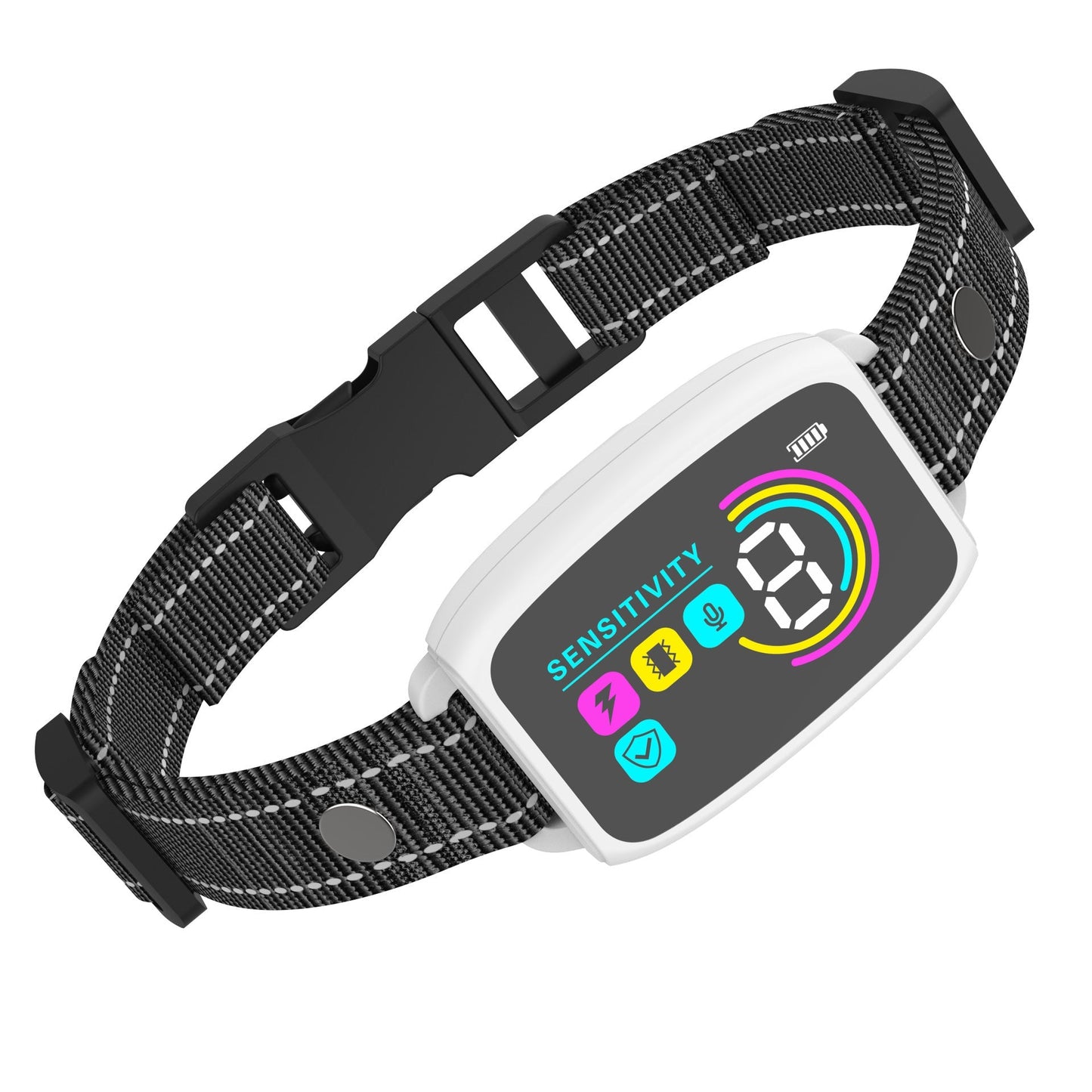 “Smart Anti - Barking Dog Collar – Rechargeable Waterproof Bark Stopper with HD Digital Display for Dogs” - RELUX.STORE