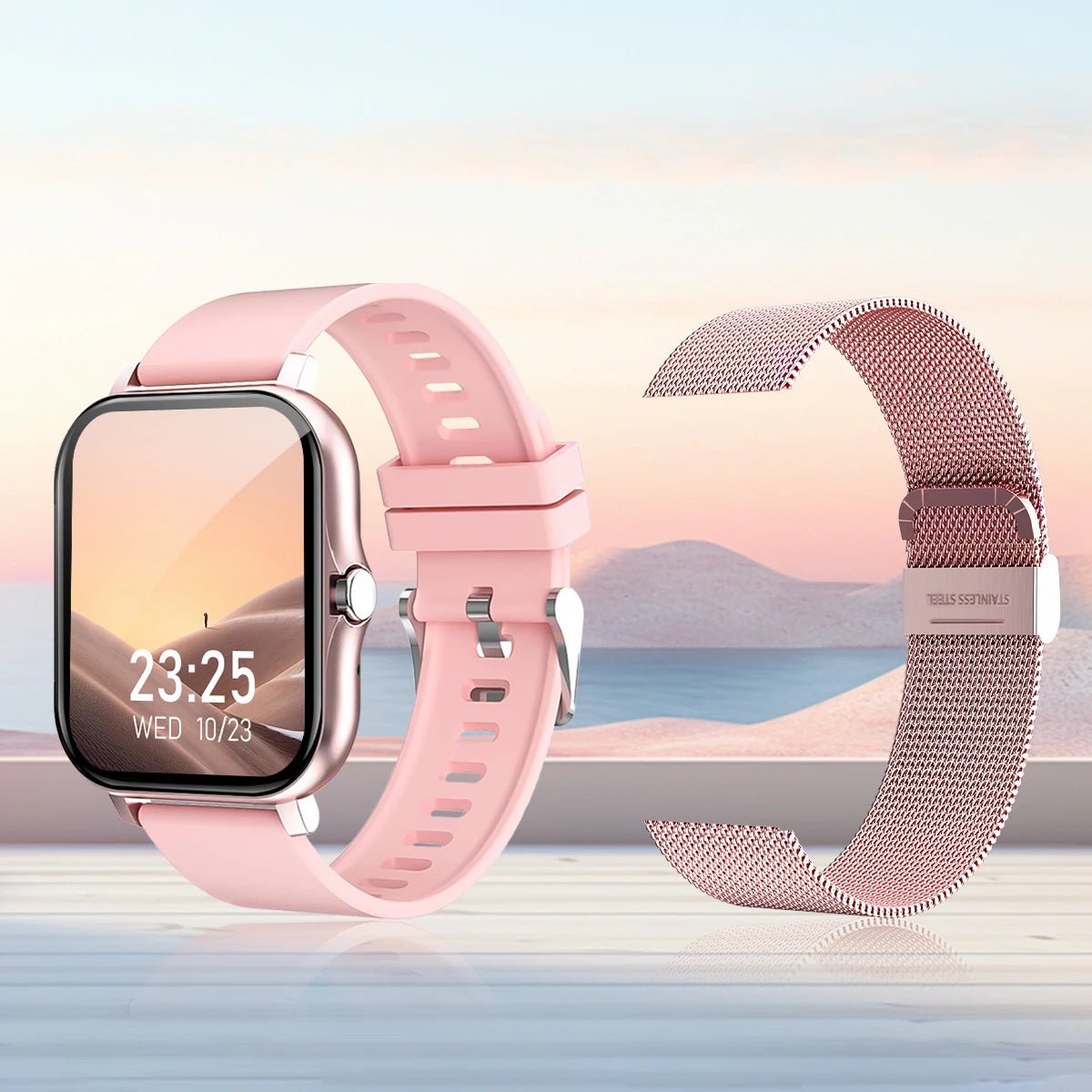 Smart watch wireless calling/dial Sport mode calling reminder and rejection fitness monitoring for iPhone/Andriod - RELUX.STORE