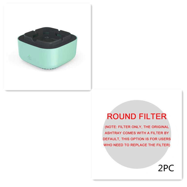 Smoke Removal Air Purification Ashtray Anion Purification Practical Automatic Purifier Ashtray Portable Gadgets For Car Ashtray - RELUX.STORE
