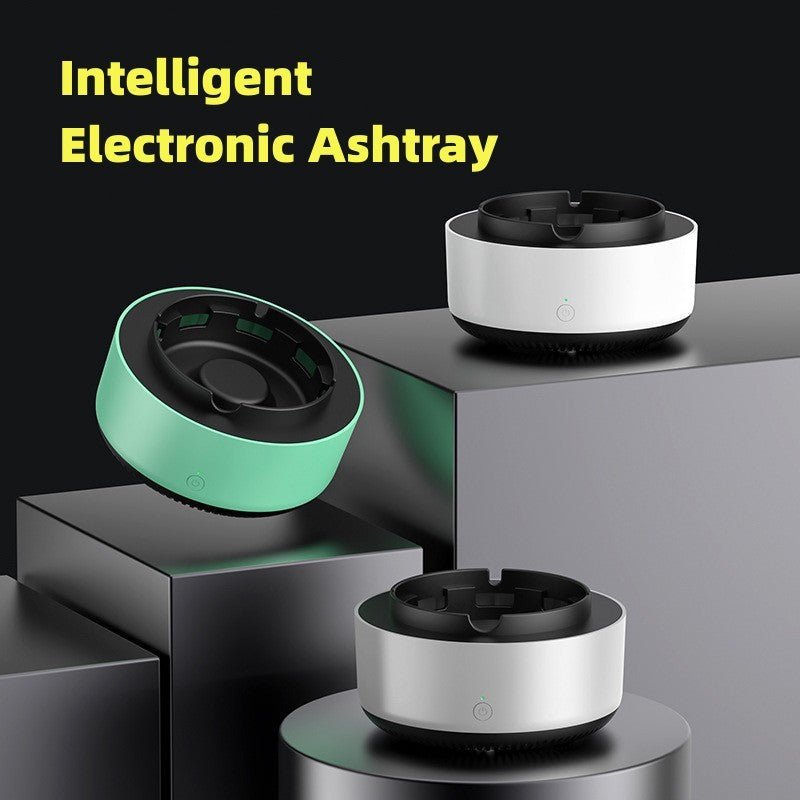 Smoke Removal Air Purification Ashtray Anion Purification Practical Automatic Purifier Ashtray Portable Gadgets For Car Ashtray - RELUX.STORE