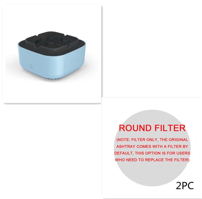 Smoke Removal Air Purification Ashtray Anion Purification Practical Automatic Purifier Ashtray Portable Gadgets For Car Ashtray - RELUX.STORE