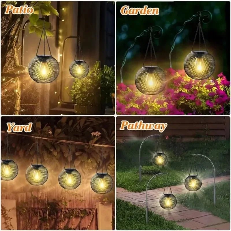 "Solar Lantern Outdoor – Waterproof Hanging Solar Lights for Yard, Garden & Patio, Decorative Outdoor LED Lanterns" - RELUX.STORE