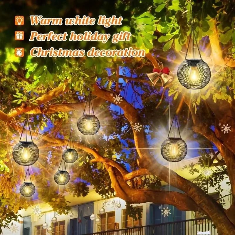 "Solar Lantern Outdoor – Waterproof Hanging Solar Lights for Yard, Garden & Patio, Decorative Outdoor LED Lanterns" - RELUX.STORE