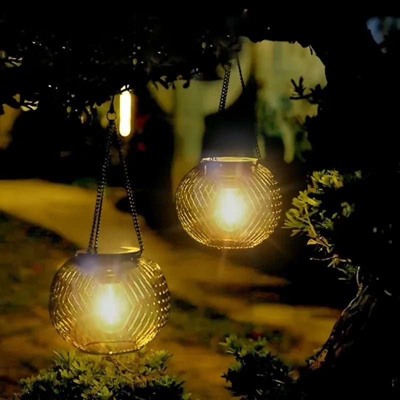 "Solar Lantern Outdoor – Waterproof Hanging Solar Lights for Yard, Garden & Patio, Decorative Outdoor LED Lanterns" - RELUX.STORE