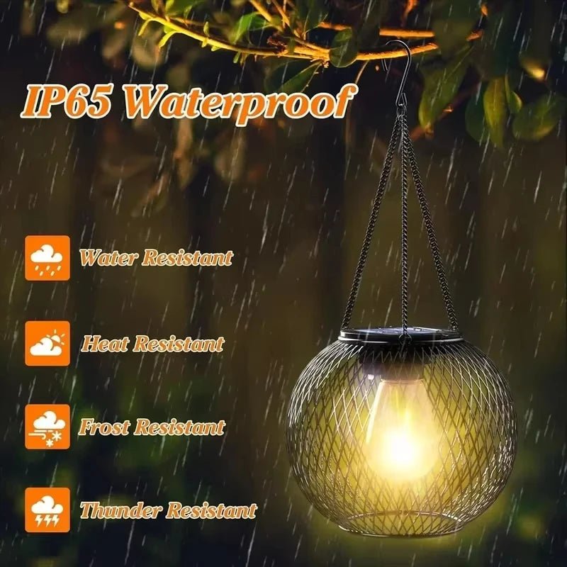 "Solar Lantern Outdoor – Waterproof Hanging Solar Lights for Yard, Garden & Patio, Decorative Outdoor LED Lanterns" - RELUX.STORE