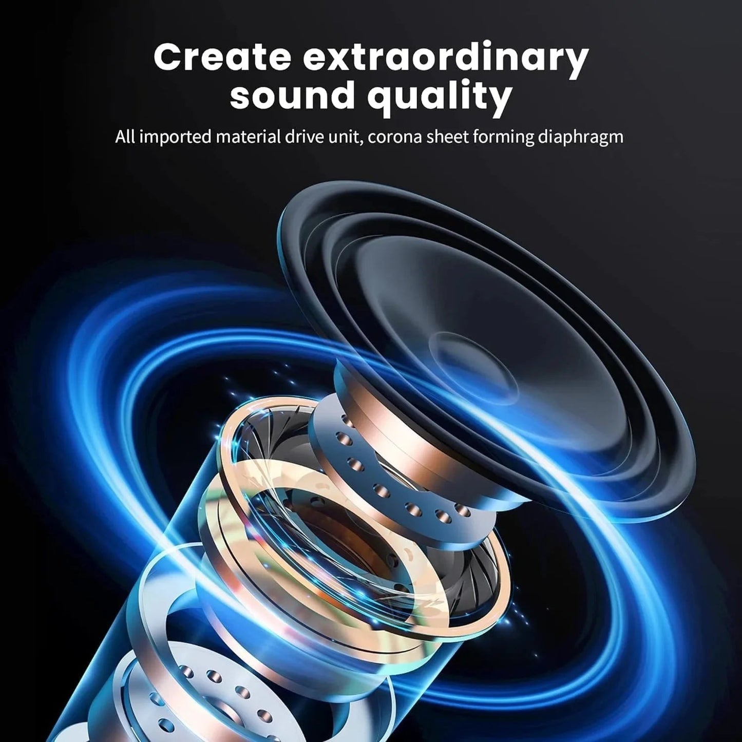 Sony P2961 Bluetooth 5.3 Wireless Headphones – Foldable Gaming Headset with HiFi Bass & Built - in Mic - RELUX.STORE