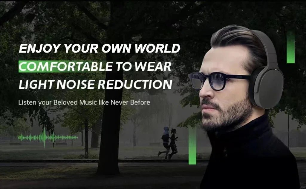 Sony P2961 Bluetooth 5.3 Wireless Headphones – Foldable Gaming Headset with HiFi Bass & Built - in Mic - RELUX.STORE