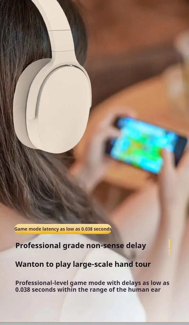 Sony P2961 Bluetooth 5.3 Wireless Headphones – Foldable Gaming Headset with HiFi Bass & Built - in Mic - RELUX.STORE