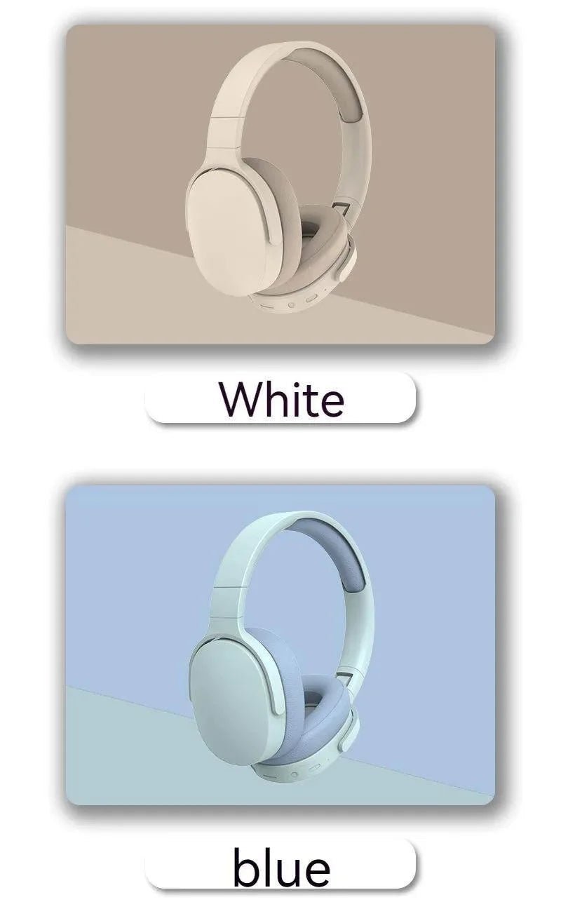 Sony P2961 Bluetooth 5.3 Wireless Headphones – Foldable Gaming Headset with HiFi Bass & Built - in Mic - RELUX.STORE