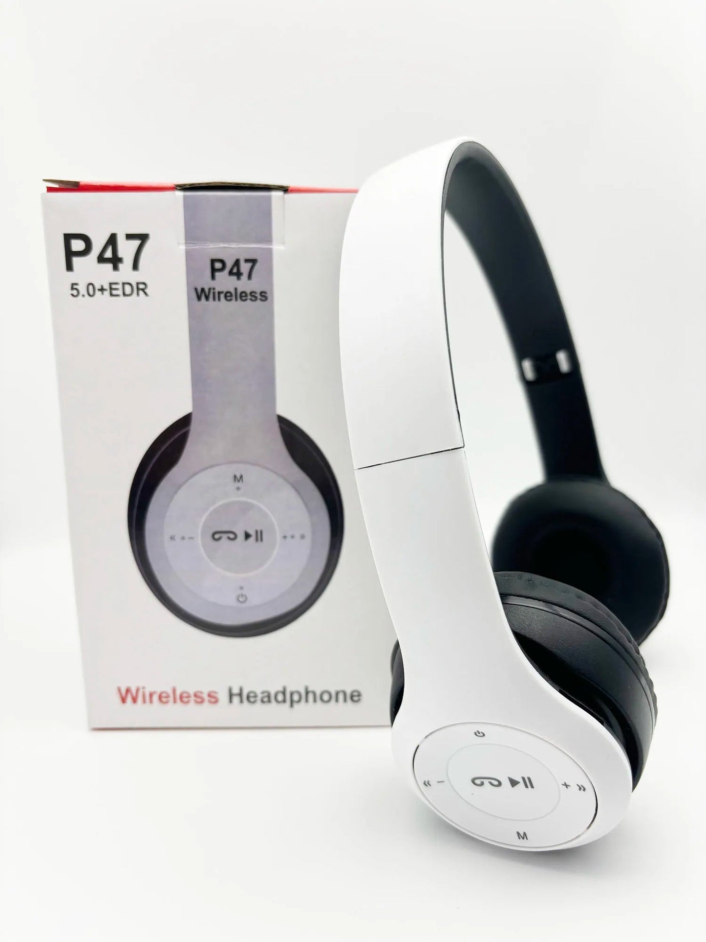 Stereo P47 Bluetooth 5.0 Headset – Foldable Wireless Sports & Gaming Earphones for iPhone & Xiaomi - RELUX.STORE