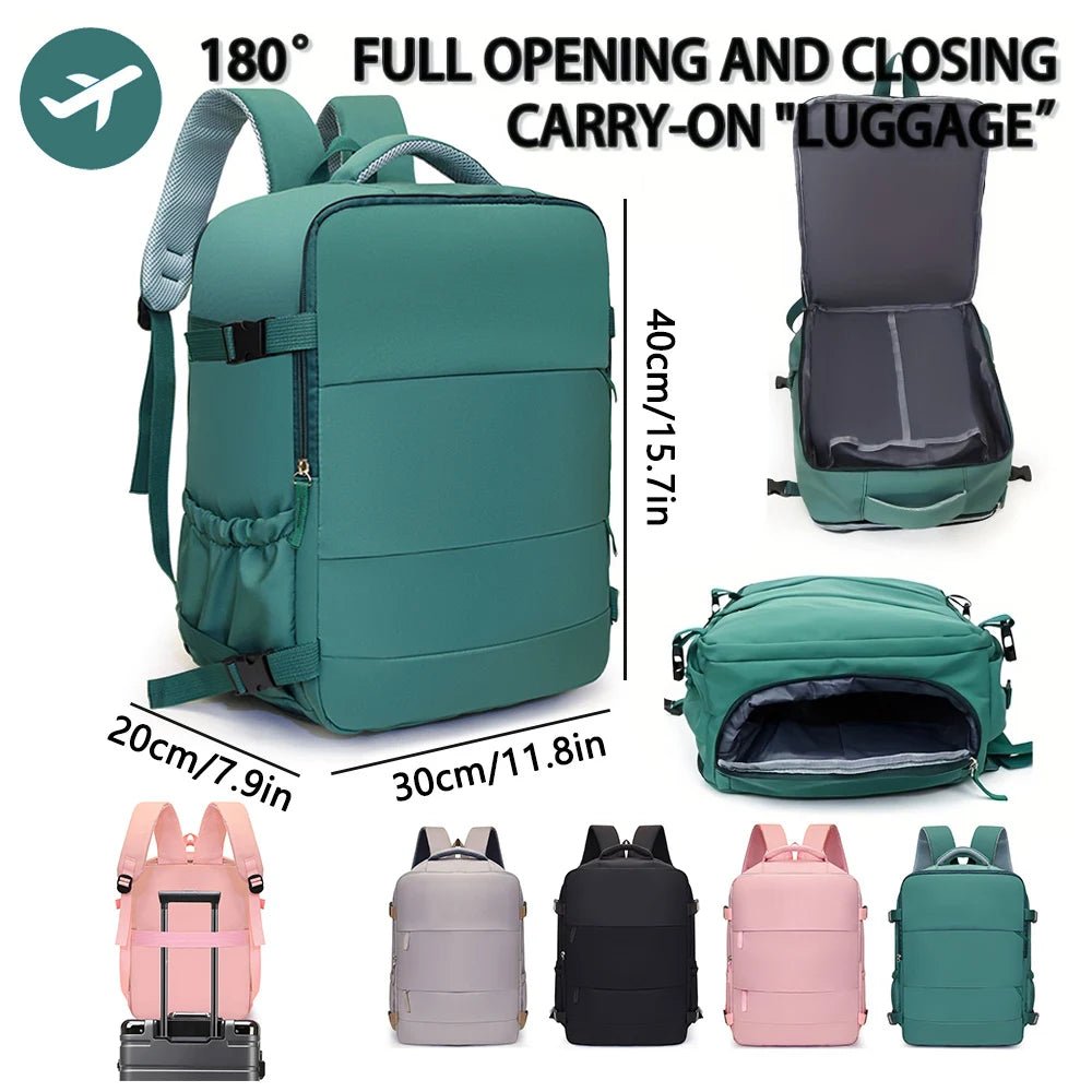 Travel Boarding Backpack – EasyJet & Wizz Air Approved, Multi - Functional Lightweight Laptop Bag | Large Capacity Leisure Bag for Short Distance Flights - RELUX.STORE