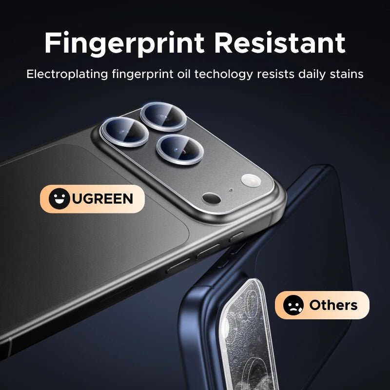 πΈ UGREEN Camera Lens Protector for iPhone 17 Pro Max / 17 Air β Full Glass HD Protective Film (1PCS) - RELUX.STORE