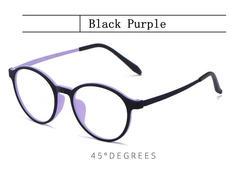 "Ultralight Titanium Alloy Reading Glasses β Retro Round Anti - Blue Light Presbyopia Eyewear for Men & Women, Diopters 0 to +2.5" - RELUX.STORE