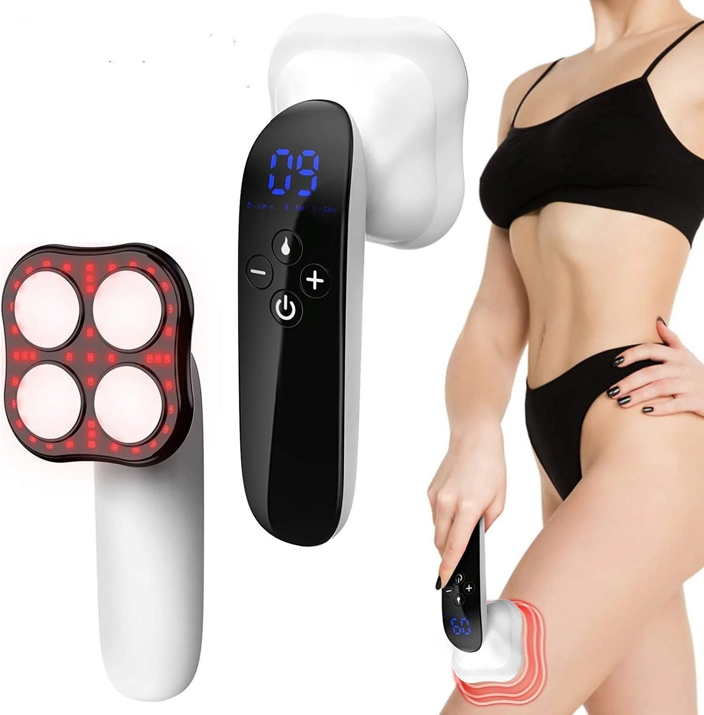 Ultrasonic EMS Fat Removal & Body Shaping Machine – Fat Dissolving, Weight Loss, and Massage Instrument for Home Use | Fat Burning & Slimming Device - RELUX.STORE