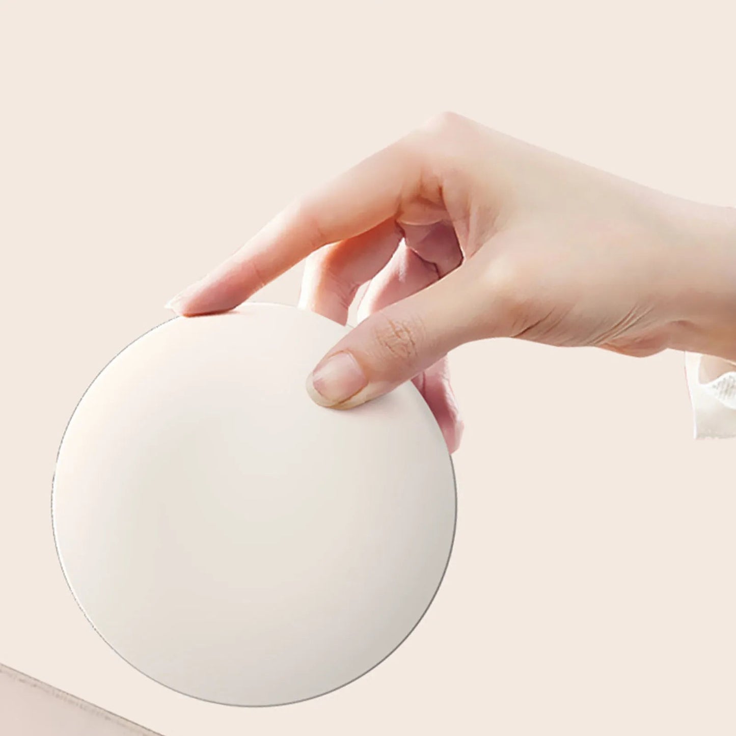 UV Mirror Sunscreen Testing Camera with Light 2X Magnification Travel Makeup 3.5in Pocket Size L - RELUX.STORE