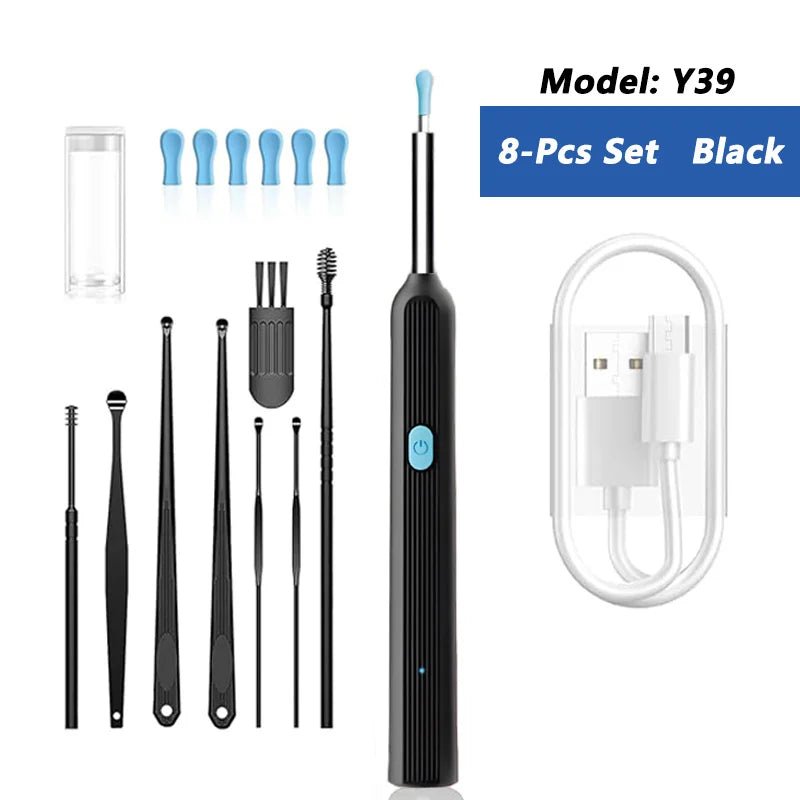 "Visual Ear Wax Cleaner with Camera – Safe Earwax Removal Endoscope, 5M Luminous Otoscope for Ear Cleaning & Care" - RELUX.STORE